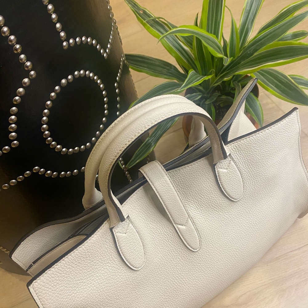 Gucci white large bag purse satchel Jackie tote bag - Picture 8 of 15